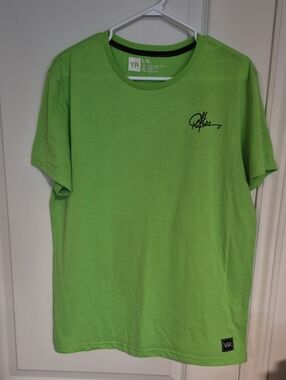 Men’s Bright Lime Crew Neck Short Sleeve T-Shirt